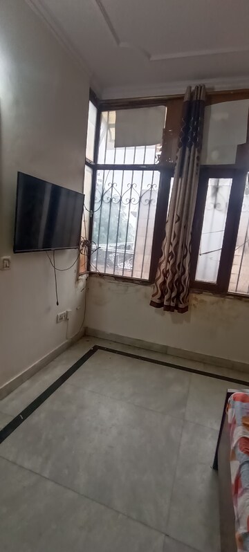 Balcony in 1.5 BHK Builder Floor at Kalkaji – for Rent