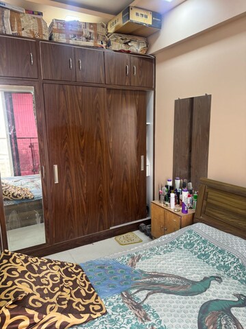 Bedroom in 2 BHK Apartment at Ashar Sapphire, Kapur Bawdi – for Sale