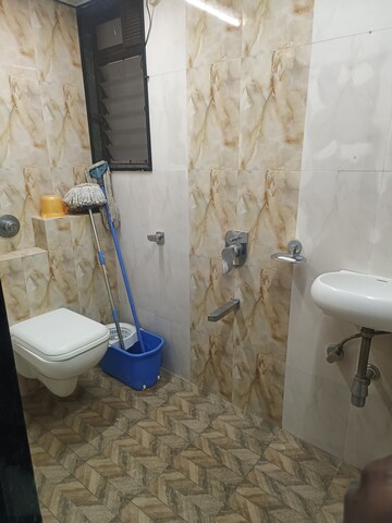 Bathroom in 2 BHK Apartment at Lodha Paradise, Majiwada – for Rent