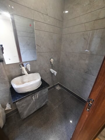 Bathroom in 2 BHK Builder Floor at Malviya Nagar – for Rent