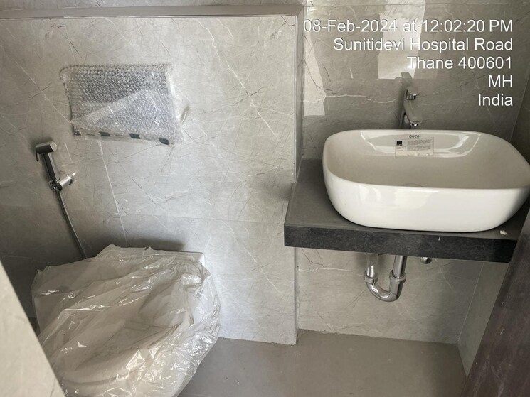 Bathroom, raymond-ten-x-habitat 1 Bedroom 418 Sq.Ft. Apartment In Pokhran Road No Two Thane 8961709