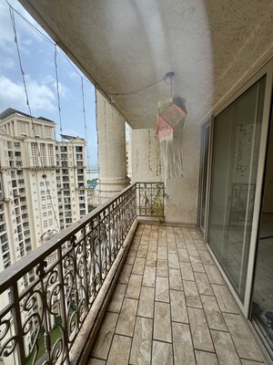 Balcony in 3 BHK Apartment at Hiranandani Arlington, Ghodbunder Road – for Sale