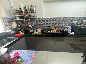 Kitchen in 1.5 BHK Apartment at Lodha Amara, Kolshet Road – for Sale