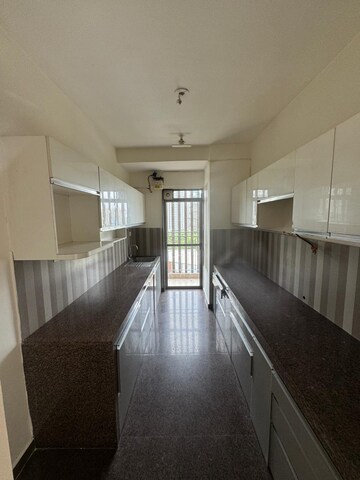 Building Lobby in 3 BHK Apartment at Kalpataru The Sunrise, Kolshet Road – for Rent