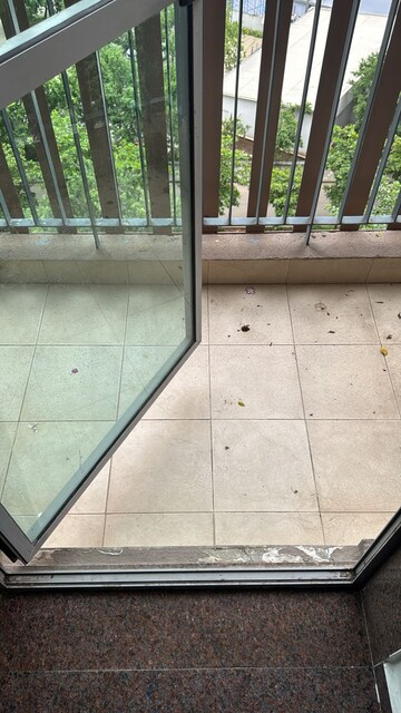 Balcony in 3 BHK Apartment at Kalpataru The Sunrise, Kolshet Road – for Rent