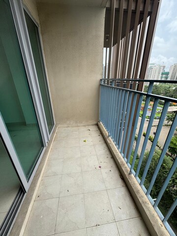 Balcony in 3 BHK Apartment at Kalpataru The Sunrise, Kolshet Road – for Rent