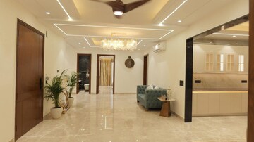Living Room in 5 BHK Apartment at Kasturi Apostrophe, Wakad – for Rent