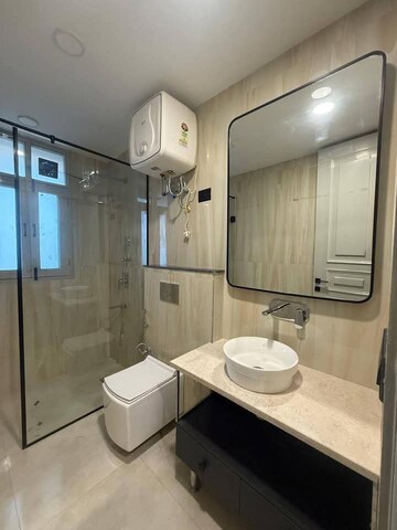 Bathroom in 4 BHK Apartment at Kolte Patil Life Republic Twin Bungalows, Hinjewadi – for Rent