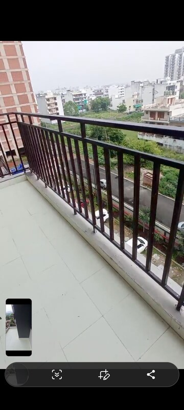 Balcony in 1 BHK Apartment at Amolik Sankalp, Sector 85 – for Rent