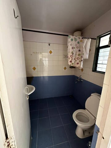 Bathroom in 2 BHK Apartment at Aundh – for Rent