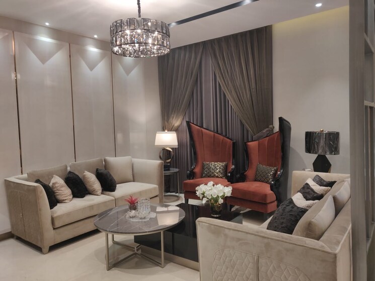 Living Room, skyline-park 4 Bedroom 2170 Sq.Ft. Apartment In Vip Road Zirakpur 8961848