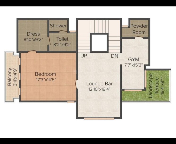 Master Plan, manikonda 5 Bedroom 4800 Sq.Ft. Villa In Manikonda Hyderabad 8961363