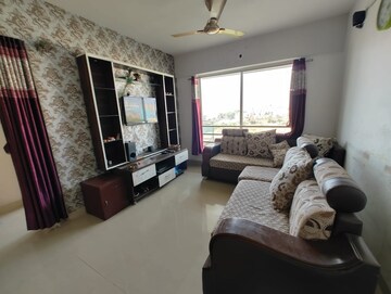 Living Room in 1 BHK Apartment at Karia Konark Orchid, Wagholi – for Rent