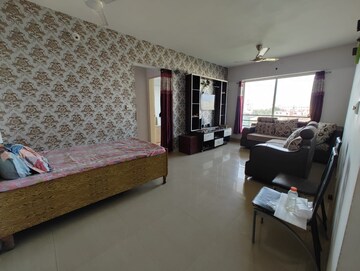 Living Room in 1 BHK Apartment at Karia Konark Orchid, Wagholi – for Rent