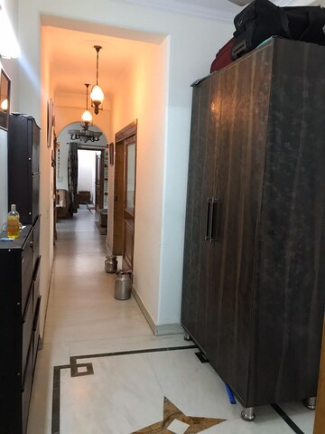 Building Lobby in 2 BHK Builder Floor at Florence Nightingale Lane, Green Park – for Rent