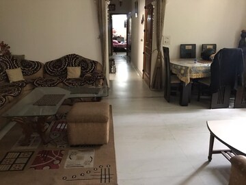 Living Room in 2 BHK Builder Floor at Florence Nightingale Lane, Green Park – for Rent
