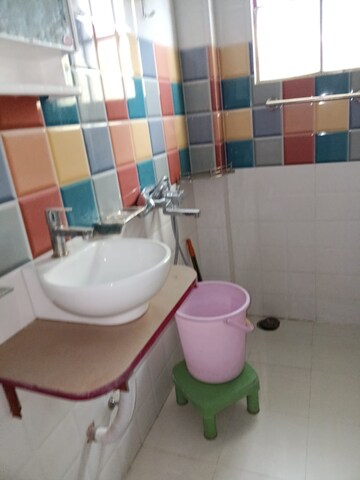 Bathroom in 1 BHK Apartment at Raj Ganga Surya Enclave, Indira Nagar – for Rent