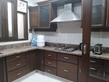 Kitchen in 3 BHK Builder Floor at Boutique Residential Apartments A-4 1, Vasant Vihar – for Rent