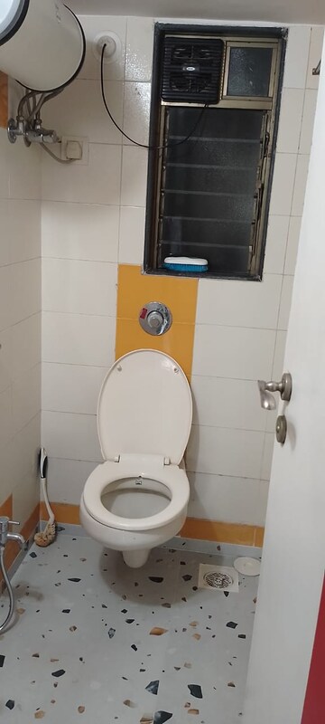Bathroom in 3 BHK Apartment at Orchid Apartment Santacruz West, Santacruz West – for Rent