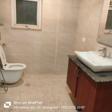 Bathroom in 3 BHK Builder Floor at Tanvi villa, Sector 45 – for Rent