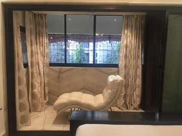 Living Room in 2 BHK Apartment at Swan Lake Apartment, Khar West – for Rent