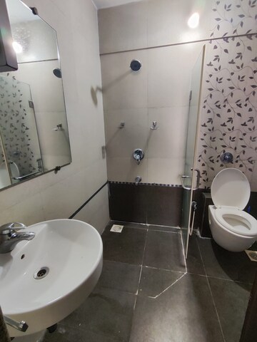 Bathroom in 2 BHK Apartment at Swan Lake Apartment, Khar West – for Rent