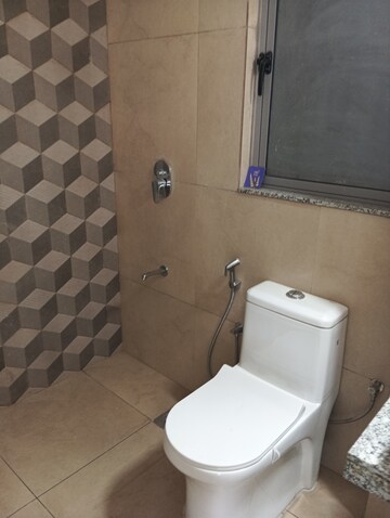 Bathroom in 2 BHK Apartment at Kalpataru Immensa, Kolshet Road – for Rent