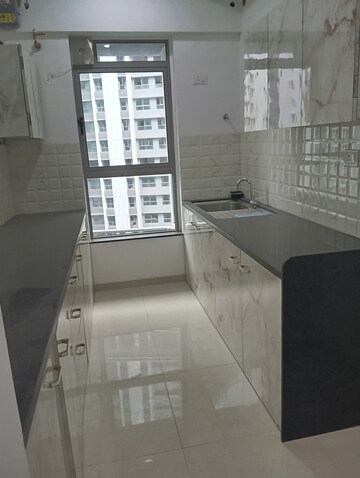 Kitchen in 2 BHK Apartment at Kalpataru Immensa, Kolshet Road – for Rent