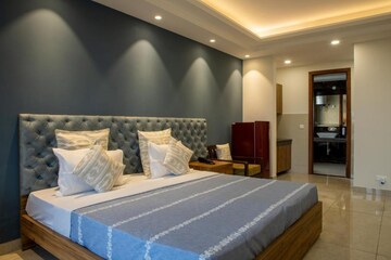 Bedroom in 4 BHK Builder Floor at Vasant Vihar – for Rent