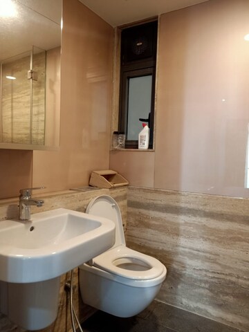 Bathroom in 2 BHK Apartment at Lodha New Cuffe Parade, Wadala – for Rent