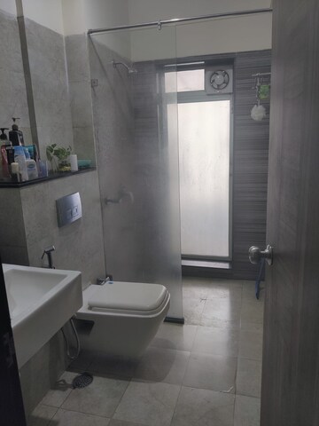 Bathroom in 3 BHK Apartment at Lokhandwala Octacrest, Kandivali East – for Rent
