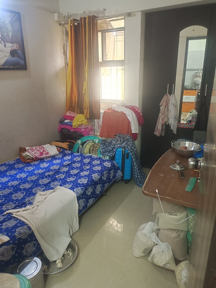 Bedroom, akanksha-rainart 2 Bedroom 650 Sq.Ft. Apartment In Vartak Nagar Thane 8962229