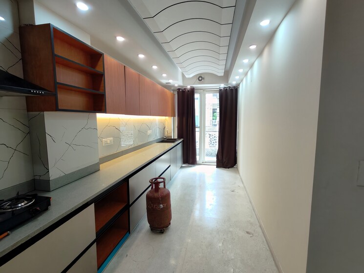 Kitchen, huda-staff-colony 3.5 Bedroom 2255 Sq.Ft. Builder Floor In Sector 46 Gurgaon 8962228