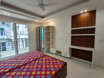 Bedroom in 3.5 BHK Builder Floor at Huda Staff Colony, Sector 46 – for Rent