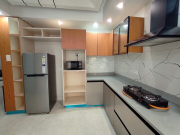 Kitchen in 3.5 BHK Builder Floor at Huda Staff Colony, Sector 46 – for Rent