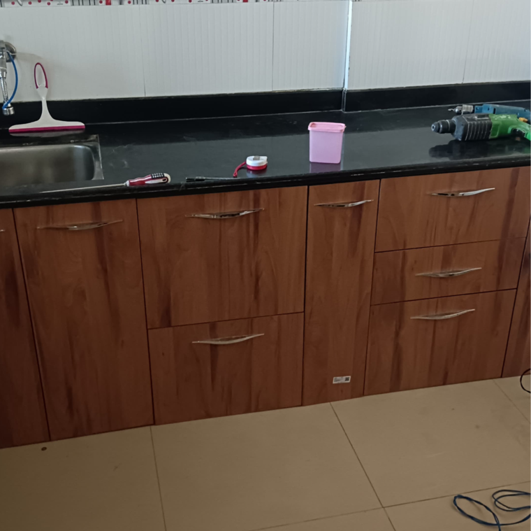 Kitchen, the-construction-verve-apartments 2 Bedroom 1000 Sq.Ft. Apartment In Bhagwan Nagar Pune 8962243