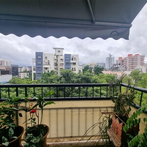 Balcony in 2 BHK Apartment at The Construction Verve Apartments, Bhagwan Nagar – for Sale
