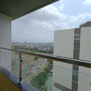Balcony in 2 BHK Apartment at Pantheon Acorn Park Phase 1, Mumbai Bangalore Highway – for Sale