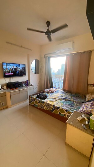 Bedroom in 2 BHK Apartment at Dharti Pressidio, Kandivali West – for Sale