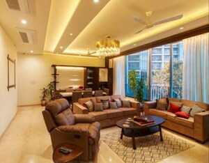 Living Room in 3 BHK Apartment at Oberoi Exquisite Goregaon, Goregaon East – for Sale