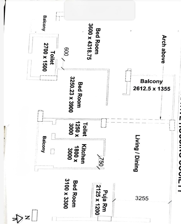 Master Plan, new town 3 Bedroom 1533 Sq.Ft. Apartment In New Town Kolkata 8962301
