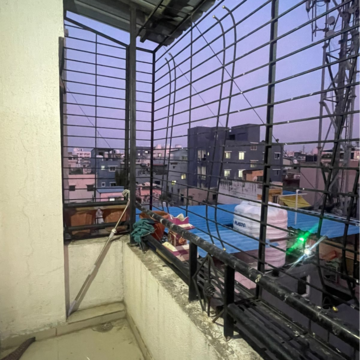 Balcony in 1 BHK Apartment at Anand Residency Thergaon, Thergaon – for Sale