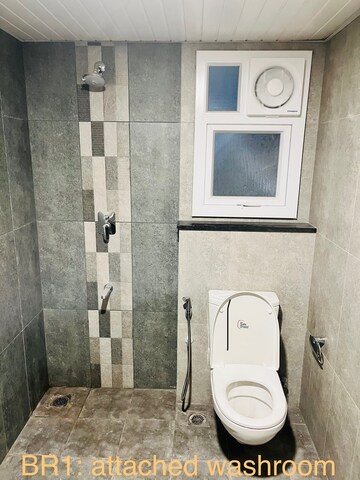 Bathroom in 3 BHK Apartment at Prestige Tranquil, Kokapet – for Rent