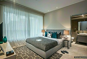 Bedroom in 4 BHK Apartment at Oberoi Realty Esquire, Goregaon East – for Sale