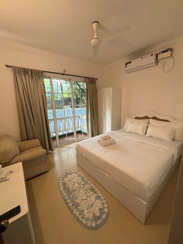 Bedroom in 2 BHK Apartment at Siolim – for Rent