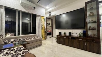 Living Room in 1 BHK Apartment at Rizvi Cedar, Malad East – for Rent