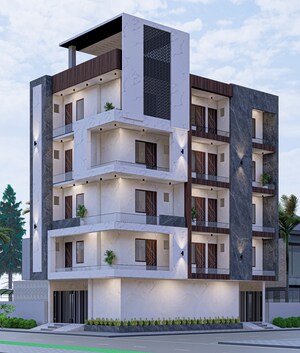 2 BHK Builder Floor – Exterior View View at Arjan Garh - for Sale