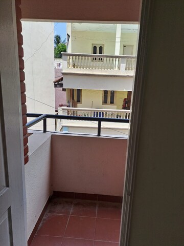 Balcony in 3 BHK Apartment at Sanjay Nagar – for Rent