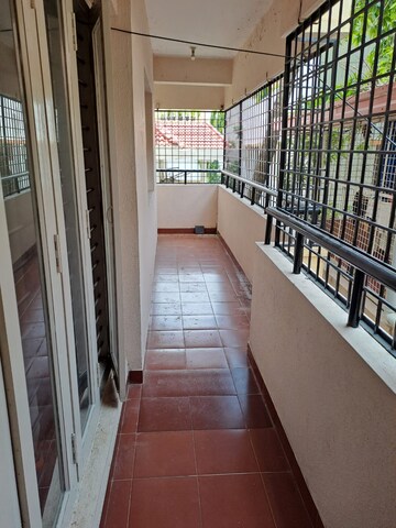 Balcony in 3 BHK Apartment at Sanjay Nagar – for Rent