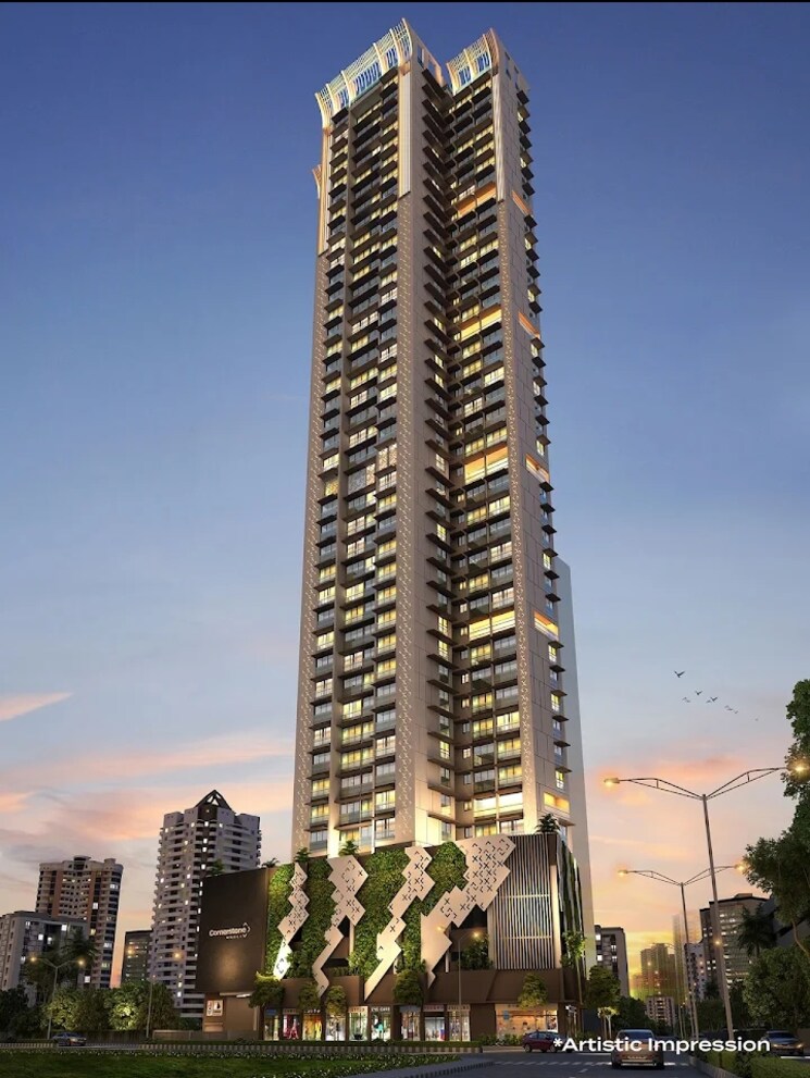 Exterior View, chandak-cornerstone 2 Bedroom 770 Sq.Ft. Apartment In Worli Mumbai 8962382